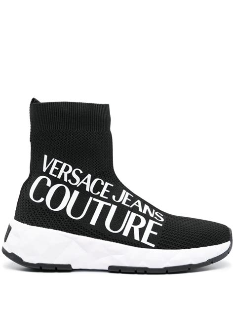 versace jeans sock shoes|Versace Jeans couture shoes sale.